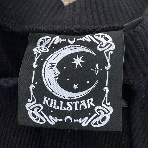 KILLSTAR - Double crossed long sleeve top. Never worn - Picture 5 of 5